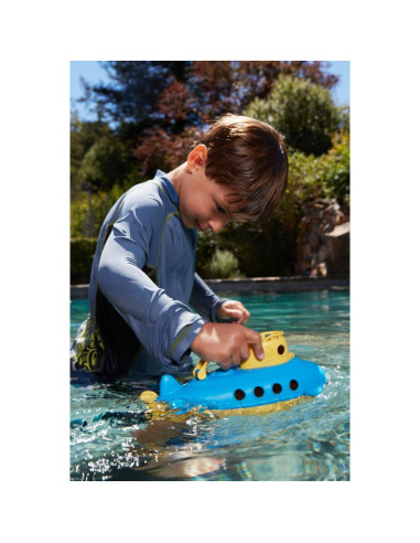Submarino de Juguete Verde Green Toys - Libre de BPA y Ftalatos
