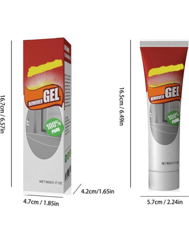 Gel Limpiador de Manchas LUITYSHE para Hogar 108g