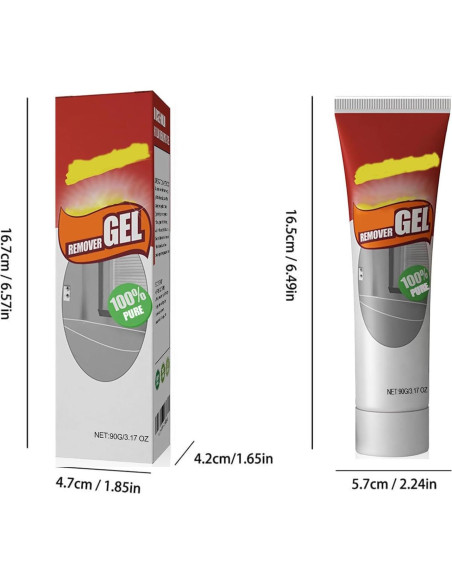 Gel Limpiador de Manchas LUITYSHE para Hogar 108g