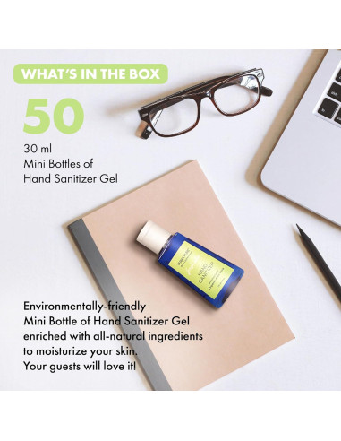 Gel desinfectante para manos Terra Pure 30 ml sin alcohol con aloe