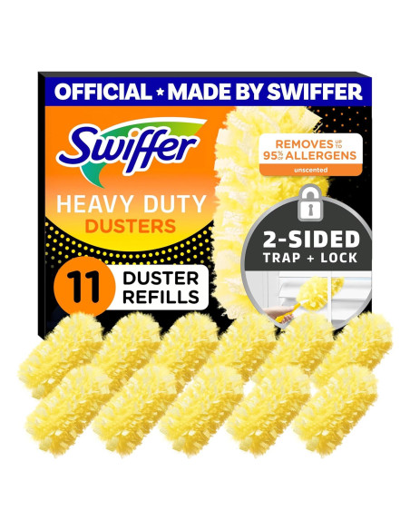 Recarga Swiffer Dusters 11 unidades sin fragancia para limpieza