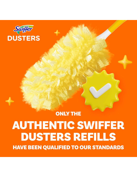 Recarga Swiffer Dusters 11 unidades sin fragancia para limpieza