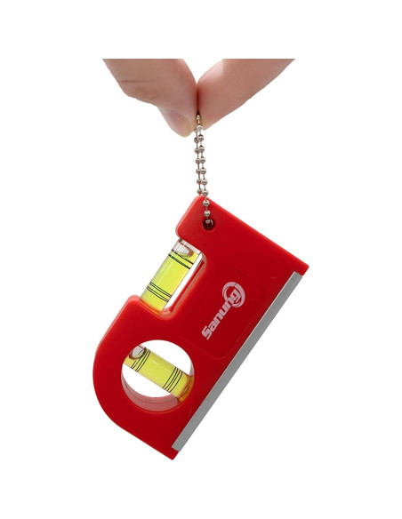Mini Niveles de Burbuja Magnéticos Sanung - 2 Piezas con Bolsa