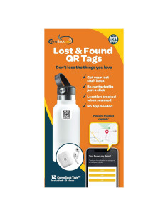 Etiquetas QR Adhesivas ComeBack - 12 Unidades Resistentes