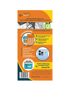 Etiquetas QR Adhesivas ComeBack - 12 Unidades Resistentes 2