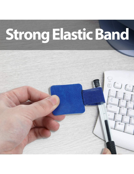 Juego de Soportes para Lápices Yizerel 12 Colores Autoadhesivos