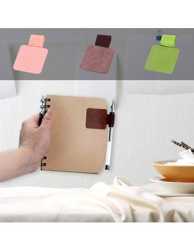 Juego de Soportes para Lápices Yizerel 12 Colores Autoadhesivos