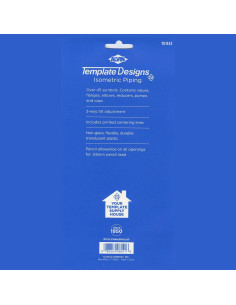 Plantilla Isométrica ALVIN TD1143 21.6x13.3 cm Plástico 2