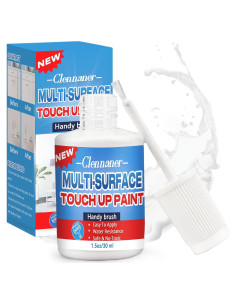 Pintura Blanca para Reparaciones Clennaner 1.5 Oz Semi-Brillante