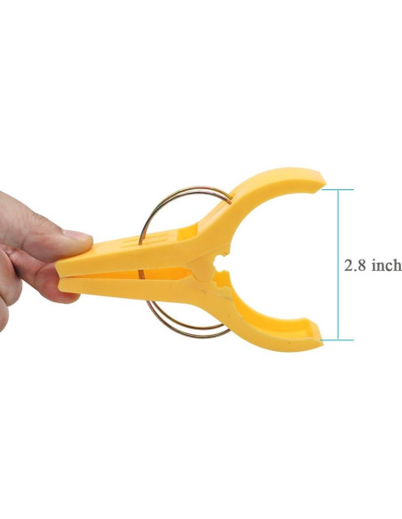 16 Clips de Toalla de Playa ESFUN - Sujetadores Grandes Multicolor