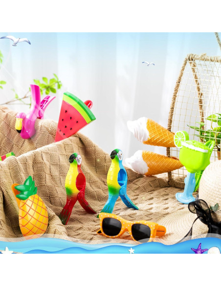 16 Clips para Toallas de Playa Rtteri - Diseño Variado