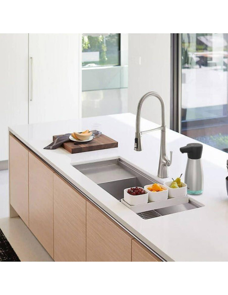 Dispensador Automático de Jabón AIKE AK1337 Acero Inoxidable 414ml Dispensador Automático de Jabón AIKE AK1337 Acero Inoxidable 414ml