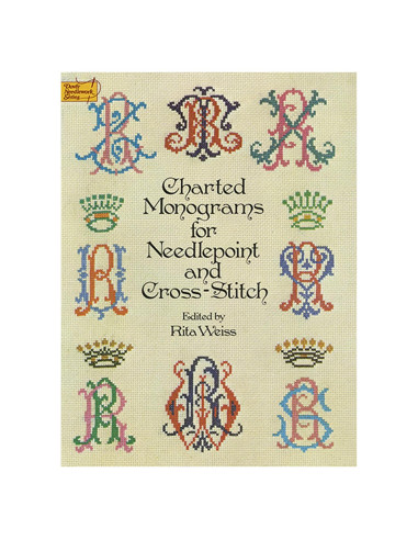 Charted Monograms for Needlepoint and Cross-Stitch (Dover Crafts: Embroidery & Needlepoint)