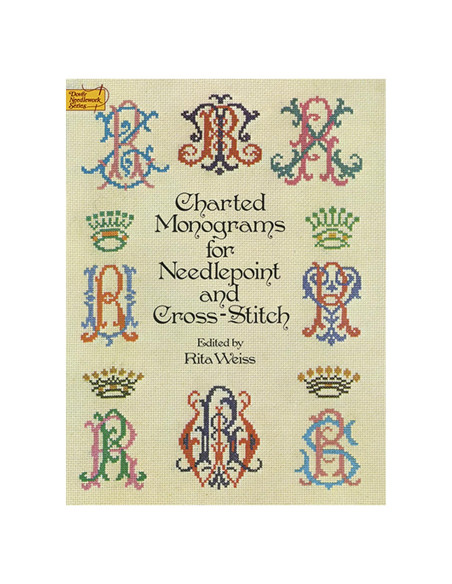 Charted Monograms for Needlepoint and Cross-Stitch (Dover Crafts: Embroidery & Needlepoint)