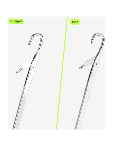 Agujas de Croché para Cabello Oruola 4pcs - 2 Tamaños