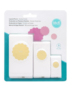 Troqueles en Capas We R Memory Keepers Círculos con Picos 3 Pzas 2