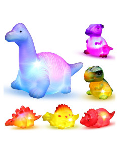 Set de 6 Juguetes de Baño Flotantes Dinosaurio MAPIXO