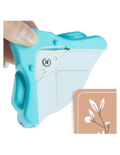 Perforadora de Esquinas YARRD Azul 3.48 cm para Scrapbooking