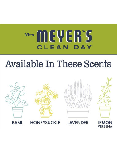 Jabón de Manos Líquido Orgánico Mrs. Meyer's 6 x 354.88 ml