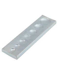 Base Redonda de Remachadora Utoolmart Acero 7 Anchos