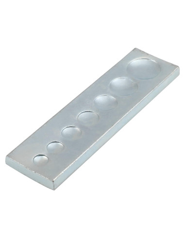 Base Redonda de Remachadora Utoolmart Acero 7 Anchos