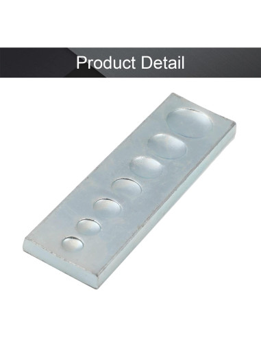 Base Redonda de Remachadora Utoolmart Acero 7 Anchos