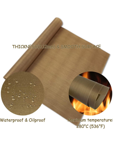 Cinta Resistente al Calor Tsuning 10mm x 33m + Hoja PTFE 16x20