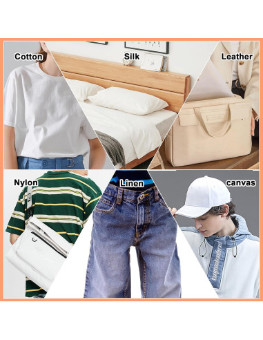 Set de Letras y Números de Planchar Metsyth 2088 Piezas Negro