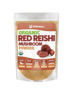 Polvo de Hongo Reishi Rojo Orgánico XPRS Nutra 113.4g