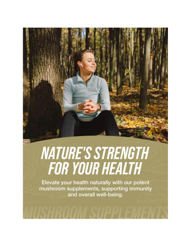 Extracto de Champiñón Shiitake en Polvo BulkSupplements 100g