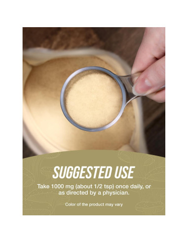 Extracto de Champiñón Shiitake en Polvo BulkSupplements 100g