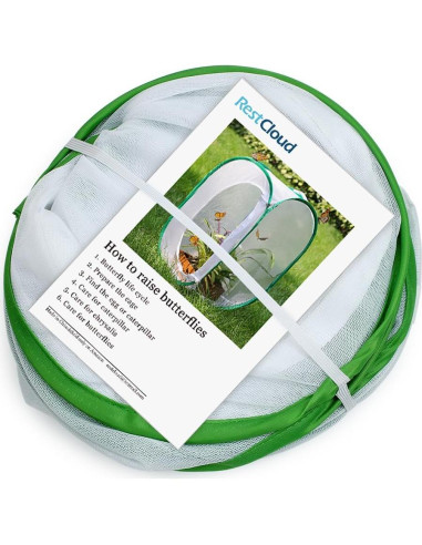 Hábito para Mariposas RestCloud 60 cm Plegable con Malla