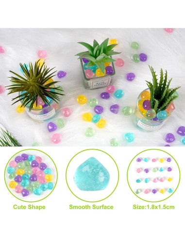 100 Piedras Luminiscentes Brillantes Dinastía Kaiyuan 16cm