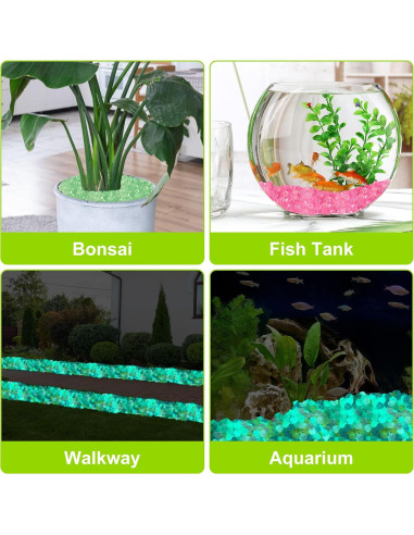 100 Piedras Luminiscentes Brillantes Dinastía Kaiyuan 16cm