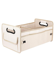 Organizador de Maletero JiatuA Plegable Beige 56 cm Multi Compartimento