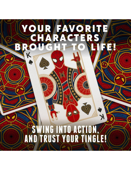 Naipes premium Spider-Man theory11 - 54 cartas personalizadas