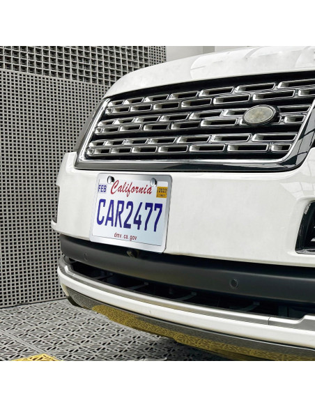 Marco de Placa de Licencia Acero Inoxidable Lengnoyp 2 Piezas