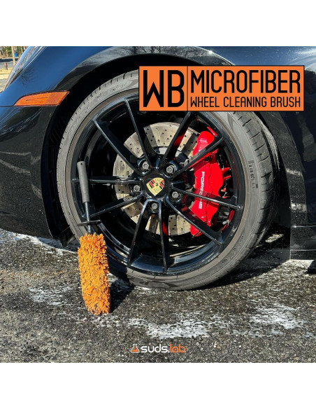 Cepillo de Rueda de Microfibra Suds Lab 46 cm Reutilizable
