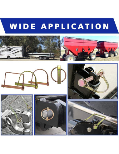 Kit 202 Pasadores de Enganche Easily para Tractores y Remolques
