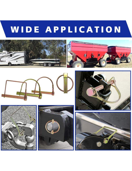 Kit 202 Pasadores de Enganche Easily para Tractores y Remolques