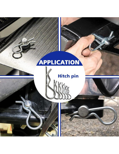 Kit 202 Pasadores de Enganche Easily para Tractores y Remolques