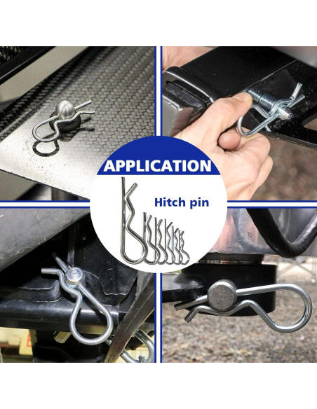 Kit 202 Pasadores de Enganche Easily para Tractores y Remolques