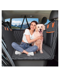 Extensor de Asiento Trasero para Perros Chumajor - Soporta 181kg, Funda Impermeable y Antideslizante