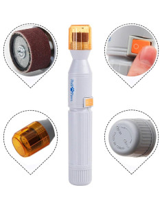 Muela de Uñas Eléctrica Ruri para Perros y Gatos - Ultra Silenciosa 2