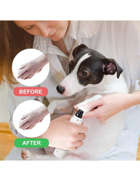 Amoladora de Uñas para Perros Casfuy N20 con Luz LED