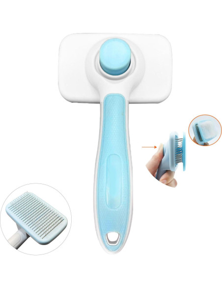 Cepillo Autolimpiante Xapigo para Perros y Gatos 36.2x19.4cm