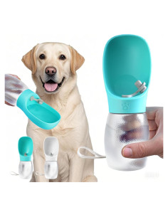 Botella de Agua para Perros Kalimdor 350ml a Prueba de Fugas