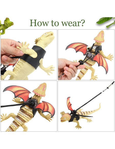 Conjunto de Juguetes para Dragón Barbudo Chivao 5 Piezas Naranja Conjunto de Juguetes para Dragón Barbudo Chivao 5 Piezas Naranja