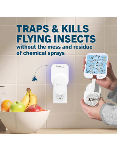 Recarga Trampa de Moscas Safer Home SH503 - 3 Tarjetas Pegamento