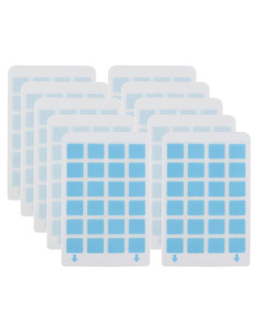 Paquete de 10 tarjetas adhesivas TOADWILL para trampa de moscas